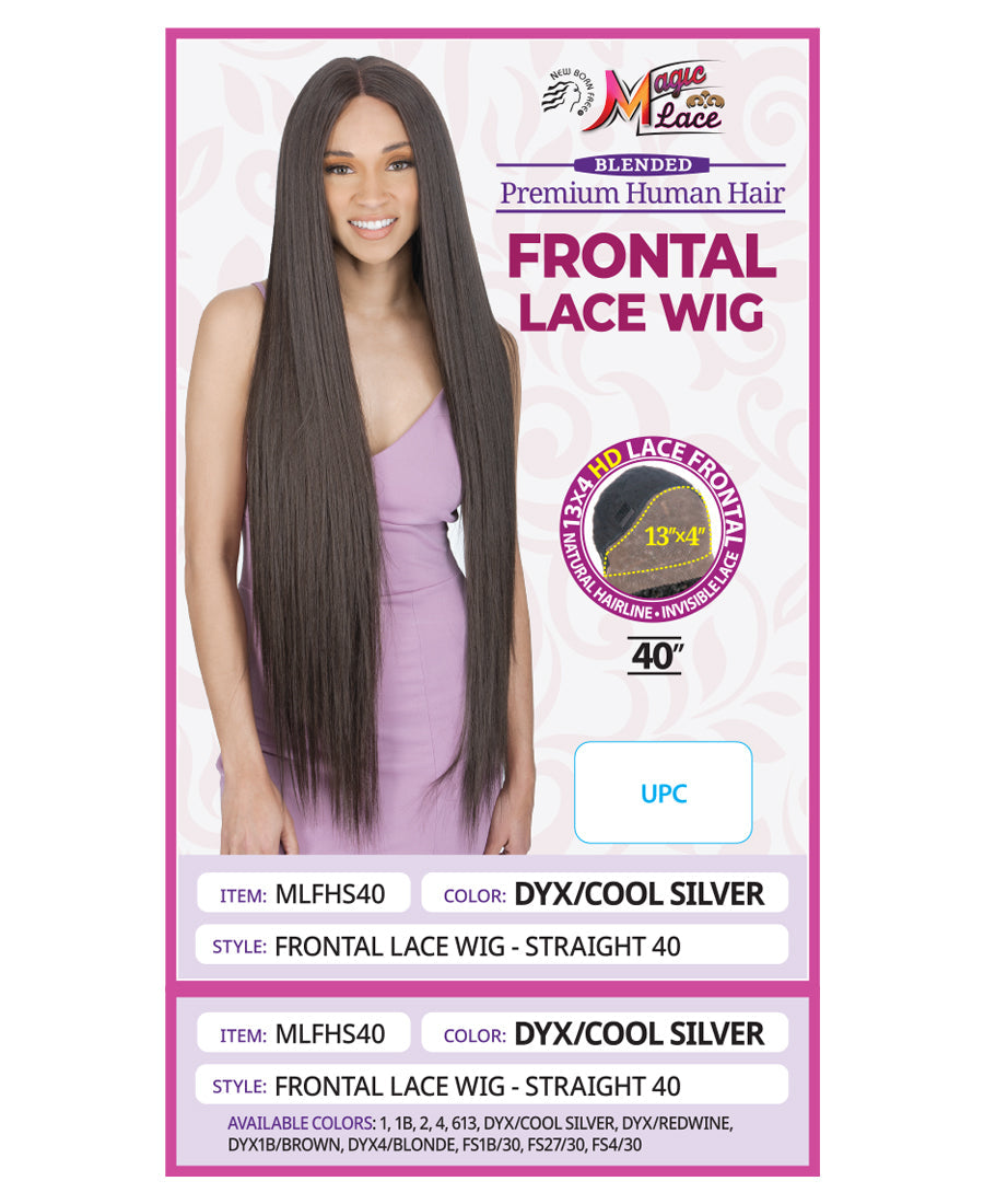 New Born Free Magic Lace Frontal Human Straight Lace Wig Extra