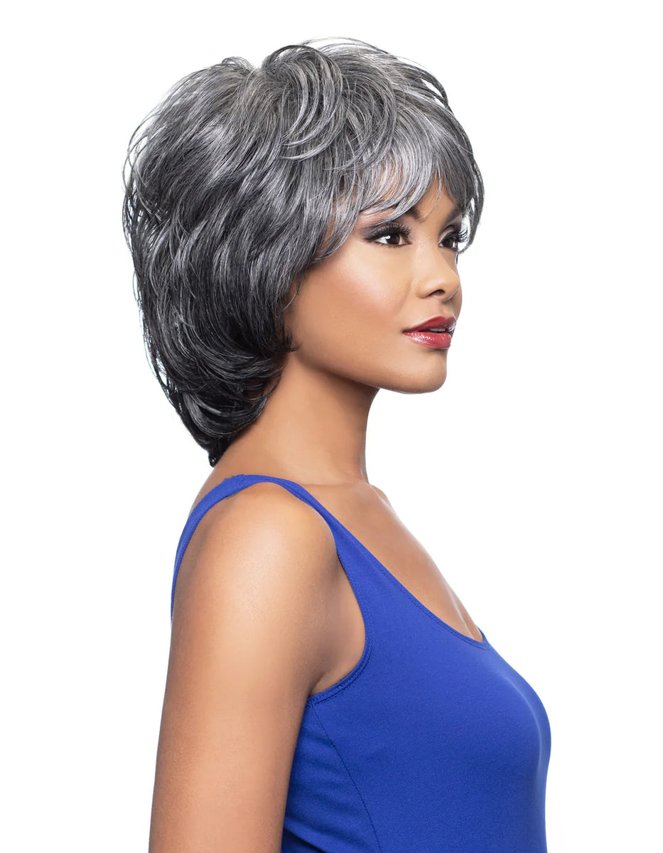 Alicia FOXY SILVER KIMBERLY WIG SYN - 10947 – Iamahair