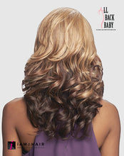 Load image into Gallery viewer, Vanessa All Back Baby Lace Front Wig with Baby Hair - AB MELISSA

