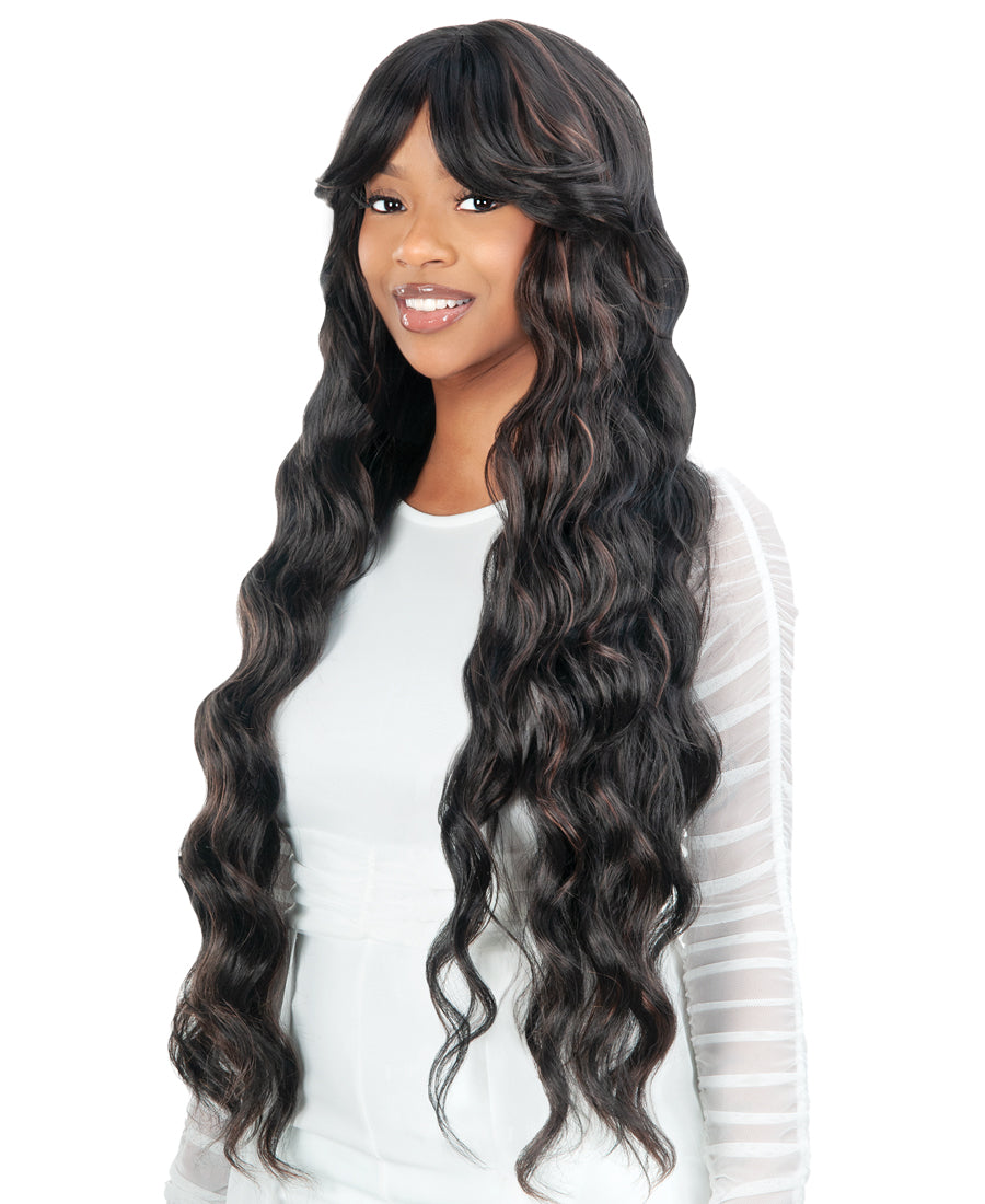 New Born Free CUTIE 195 CURTAIN BANG WIG 02 CT195 Iamahair