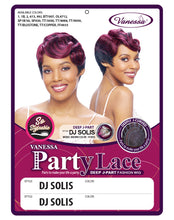 Load image into Gallery viewer, Vanessa DJ SOLIS - Synthetic Party Lace Deep J-Part Full Wig
