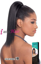 Load image into Gallery viewer, Shake-N-Go Freetress Equal  Drawstring Ponytail - EQUAL YAKY STRAIGHT 12&quot;
