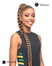 Load image into Gallery viewer, Vanessa Drawstring Braiding Touch Synthetic Hair Clip In Ponytail - STB WHIP 54
