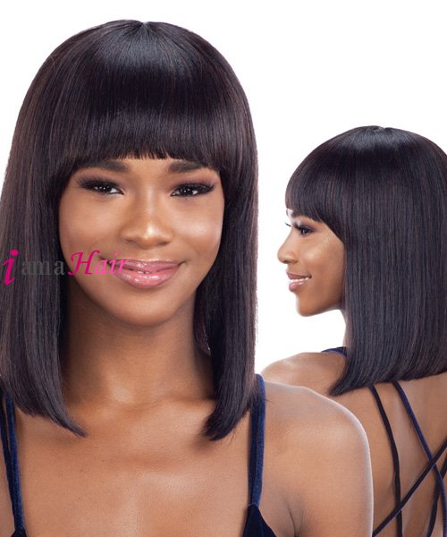 Shake-N-Go Naked Brazilian Natural Unprocessed Human Hair Full Wig - DION