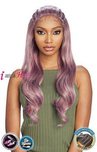 Load image into Gallery viewer, Vanessa Human Hair Blend Swiss Lace Front Wig - TJ3 LIZZY
