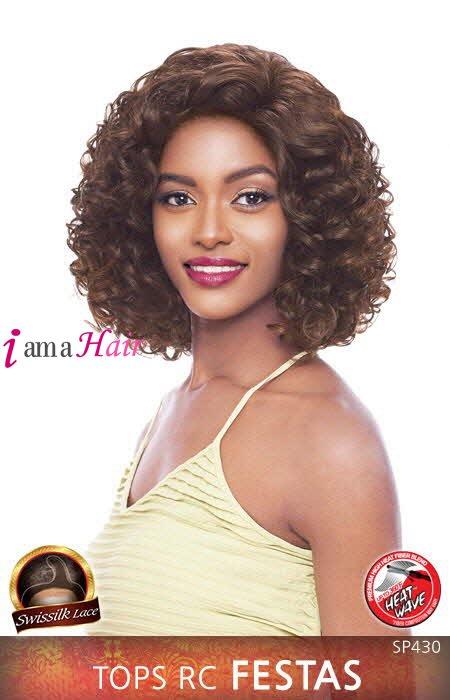 Vanessa TOPS RC FESTAS- Synthetic Express Swissilk  Lace Front Wig