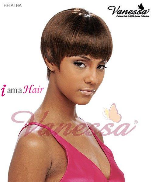 Vanessa Full Wig HH ALBA - Human Hair 100% Human Hair Full Wig