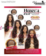 Load image into Gallery viewer, Vanessa Lace Front Wig T4HB FACONY - Human Hair Blend Swissilk Lace Honey-4 Lace Front Wig
