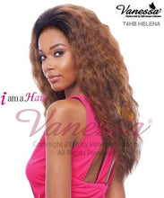 Load image into Gallery viewer, Vanessa T4HB HELENA - Human Hair Blend HONEY-4 Lace Front Wig
