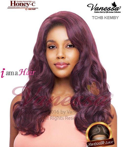 Vanessa  TCHB KEMBY - Human Hair Blend HONEY-C Lace Front Wig