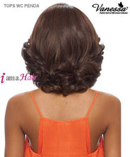 Load image into Gallery viewer, Vanessa TOPS WC PENDA - Synthetic Express Swissilk Lace Wider C Side Part Lace Front Wig
