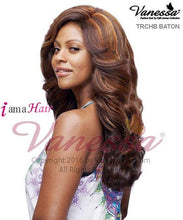 Load image into Gallery viewer, Vanessa TRCHB BATON - Human Hair Blend HONEY-C Lace Front Wig
