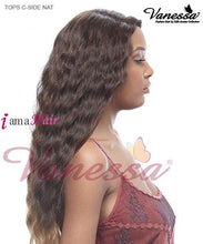 Load image into Gallery viewer, Vanessa Lace Front Wig TOPS C-SIDE  NAT - Synthetic TOP SUPER C-SIDE LACE PART Lace Front Wig
