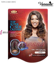 Load image into Gallery viewer, Vanessa Lace Front Wig TOPS C-SIDE  ONYX - Synthetic TOP SUPER C-SIDE LACE PART Lace Front Wig
