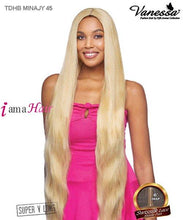 Load image into Gallery viewer, Vanessa TDHB MINAJY 45 - Brazilian Human Hair Blend Swissilk  Lace Front Wig
