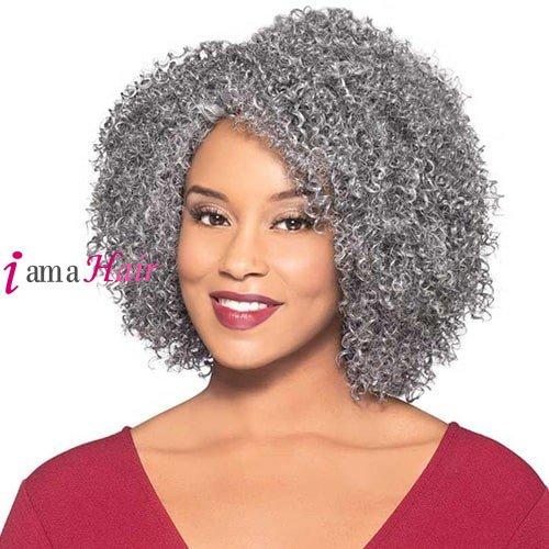 Foxy Silver Human Hair Wig - H/H Alina